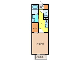 カサベルデ柏森の物件間取画像